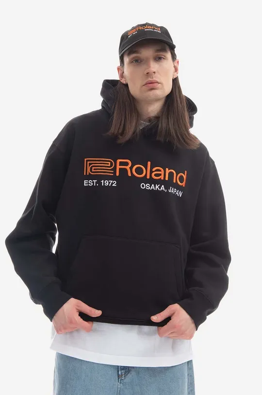 black PLEASURES sweatshirt Roland Hoody Unisex