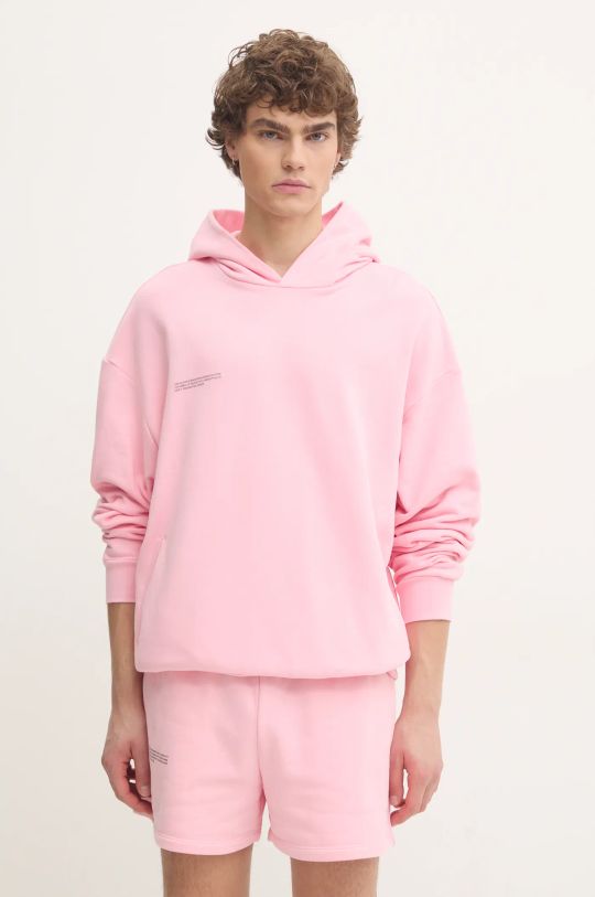 Pangaia cotton sweatshirt pink 10000180