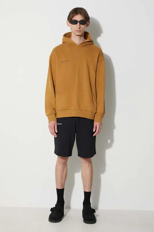 brown Pangaia cotton sweatshirt