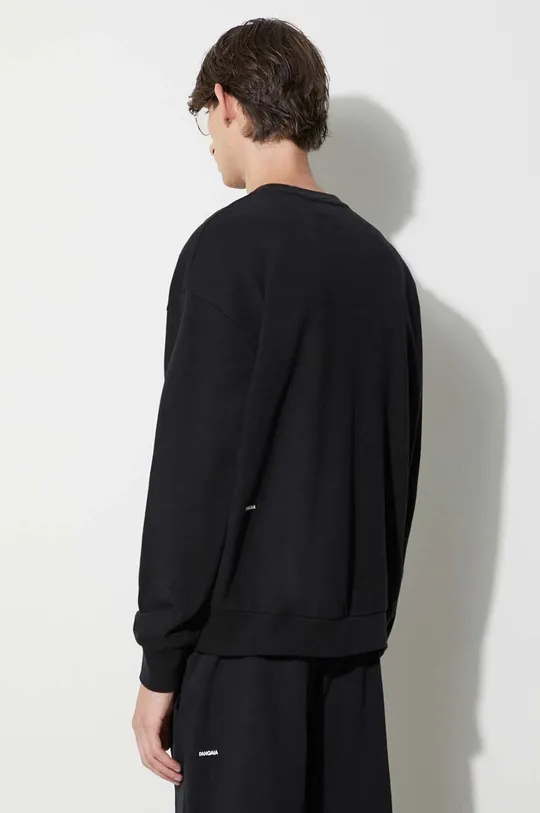 black Pangaia cotton sweatshirt