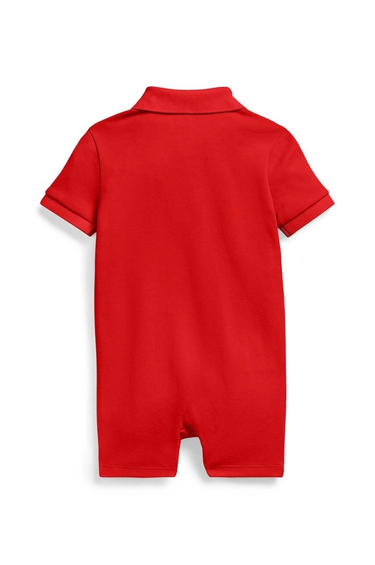 Polo Ralph Lauren rampers in cotone neonato/a rosso