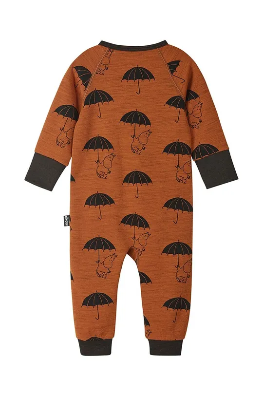Человечек для младенцев с примесью шерсти Reima Moomin Raring оранжевый