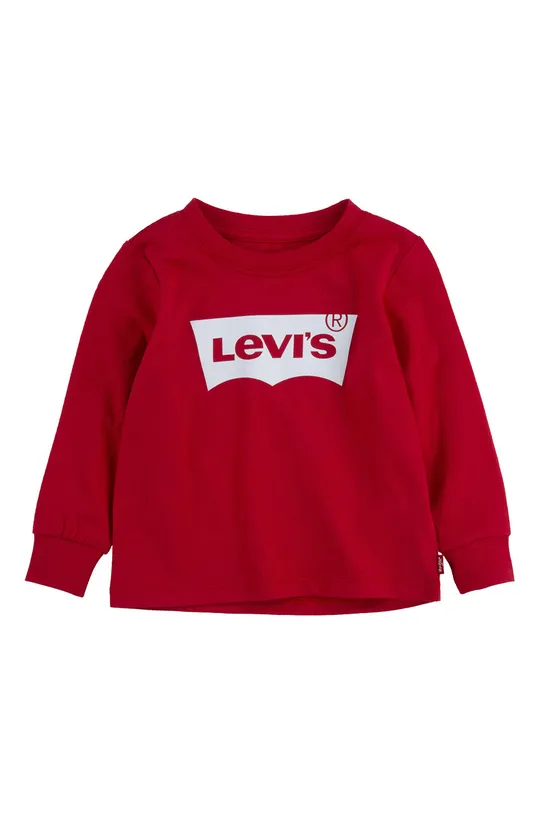 rosso Levi's maglietta a maniche lunghe per bambini Ragazzi