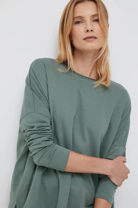 Βαμβακερή μπλούζα με μακριά μανίκια Vero Moda Γυναικεία