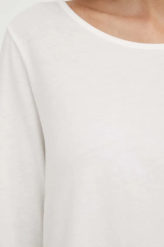 Bavlnené tričko s dlhým rukávom Marc O'Polo Dámsky