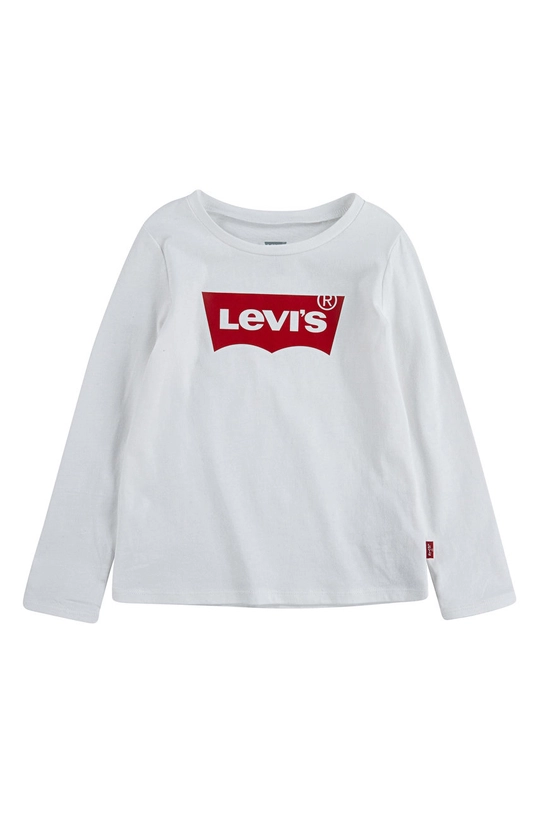 bela Otroški longsleeve Levi's