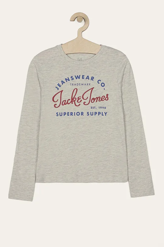 sivá Jack & Jones - Detské tričko s dlhým rukávom 128-176 cm Pánsky