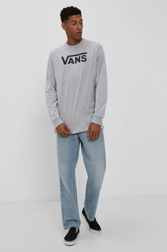 Longsleeve Vans γκρί