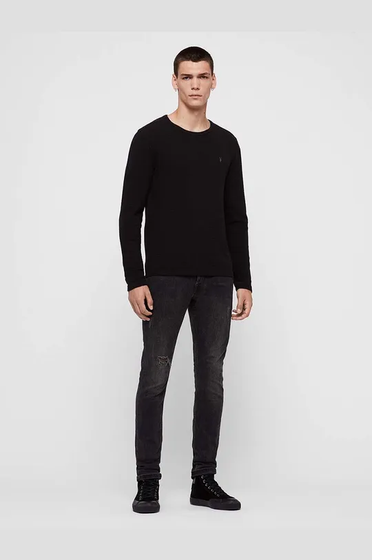 AllSaints – Longsleeve MUSE LS CREW 99 % Bawełna, 1 % Elastan