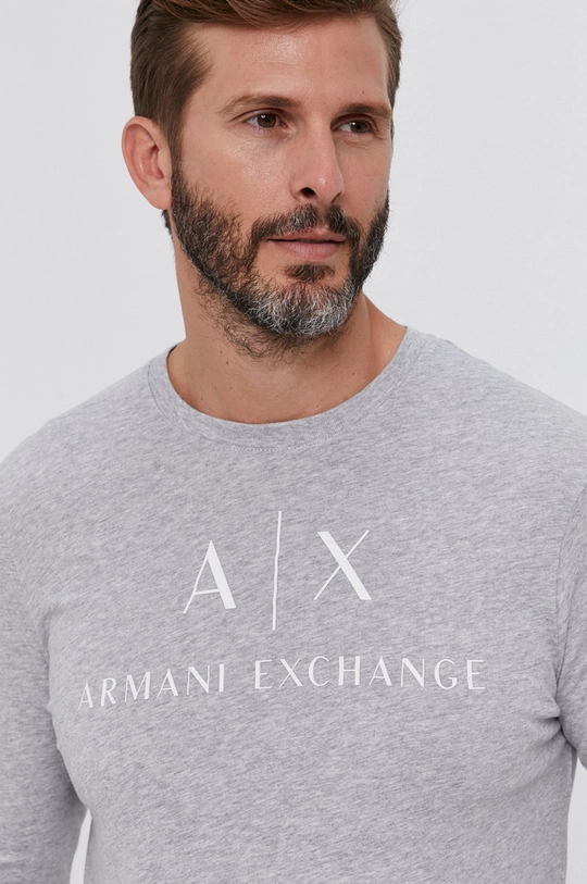 серый Лонгслив Armani Exchange