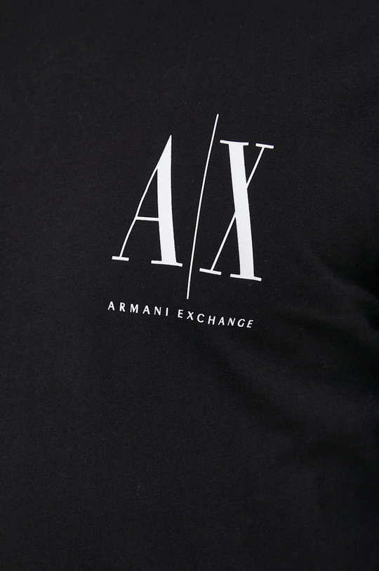 Pamučna majica dugih rukava Armani Exchange Muški