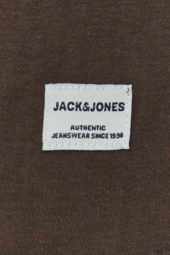 Βαμβακερή μπλούζα με μακριά μανίκια Jack & Jones Ανδρικά