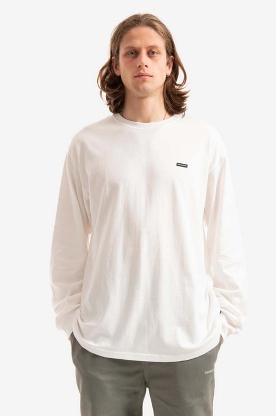 white thisisneverthat cotton longsleeve top T.N.T Classic L/S Tee Men’s