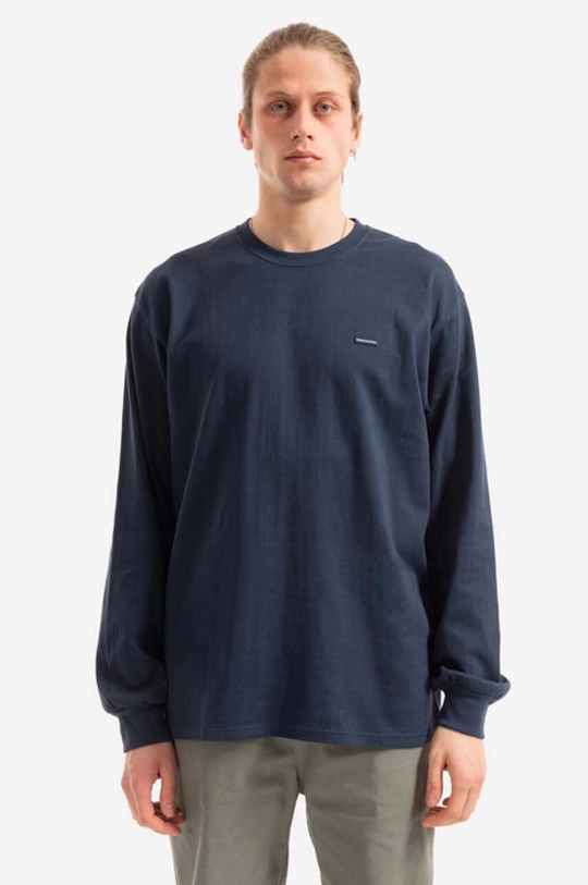 navy thisisneverthat cotton longsleeve top T.N.T Classic L/S Tee Men’s