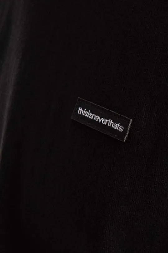μαύρο Βαμβακερή μπλούζα με μακριά μανίκια thisisneverthat T.N.T Classic L/S Tee