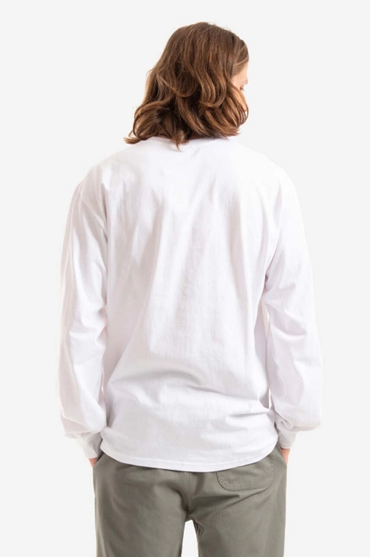 thisisneverthat cotton longsleeve top Small T-Logo L/S Tee  100% Cotton