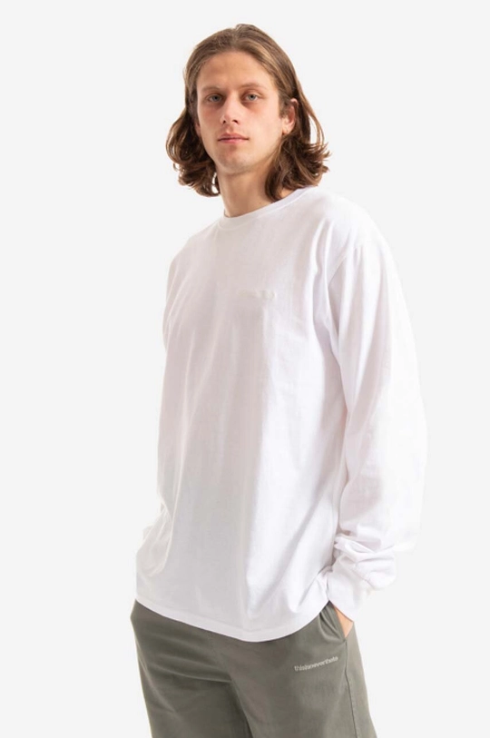 thisisneverthat cotton longsleeve top Small T-Logo L/S Tee Men’s