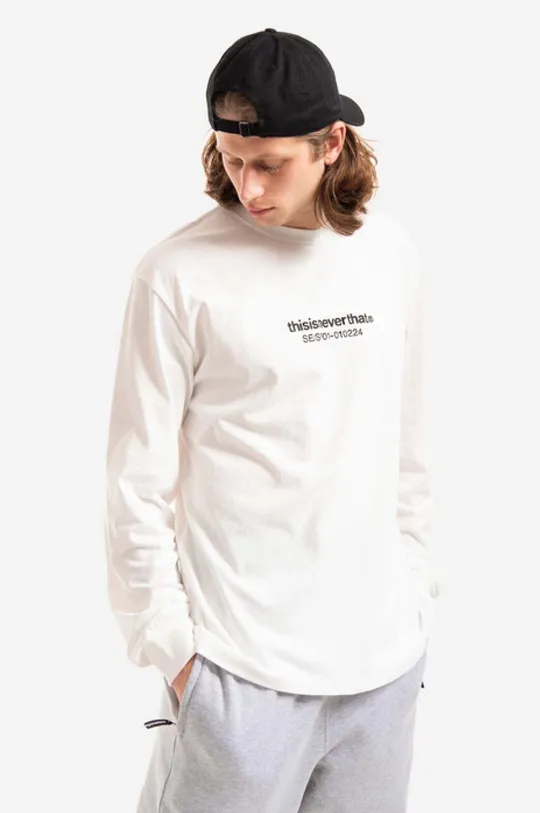 Βαμβακερή μπλούζα με μακριά μανίκια thisisneverthat SE-SP L/S Tee