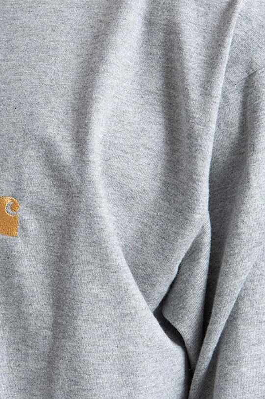 gri Carhartt WIP longsleeve din bumbac Chase