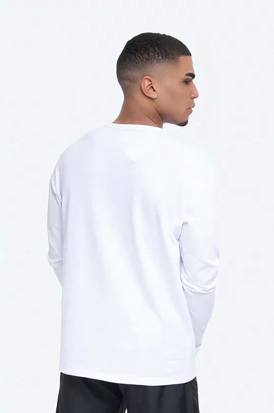 Bavlnené tričko s dlhým rukávom Wood Wood Long Sleeve  100 % Organická bavlna