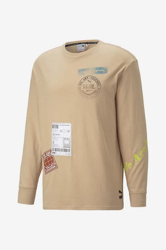 Puma longsleeve beżowy