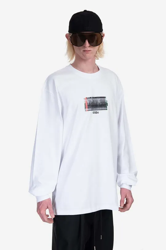 Βαμβακερή μπλούζα με μακριά μανίκια 032C