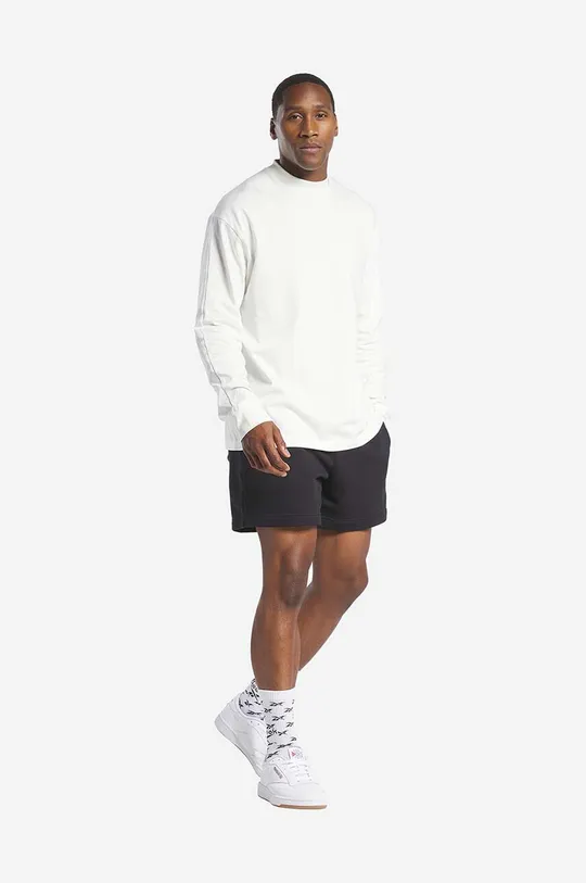 white Reebok Classic cotton longsleeve top Men’s