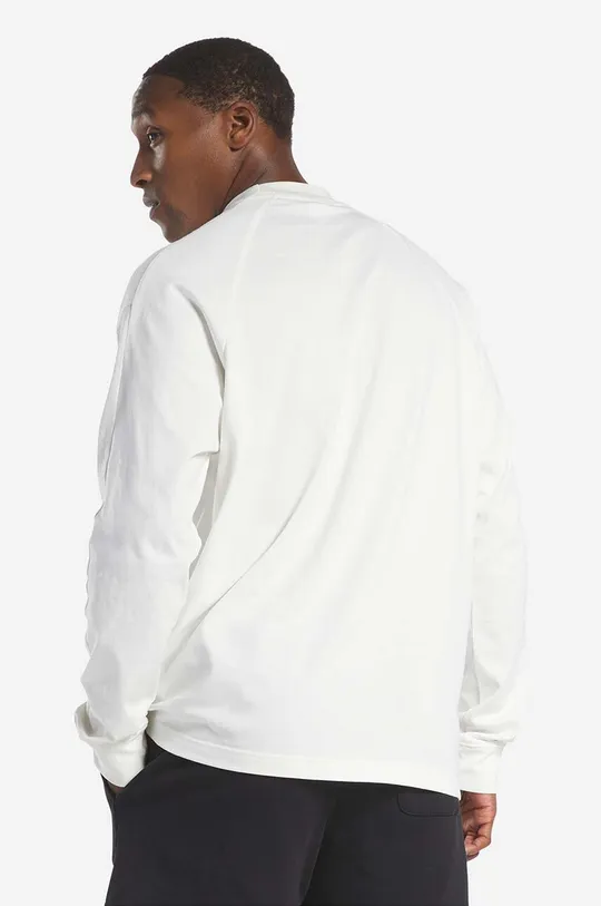 Reebok Classic cotton longsleeve top white