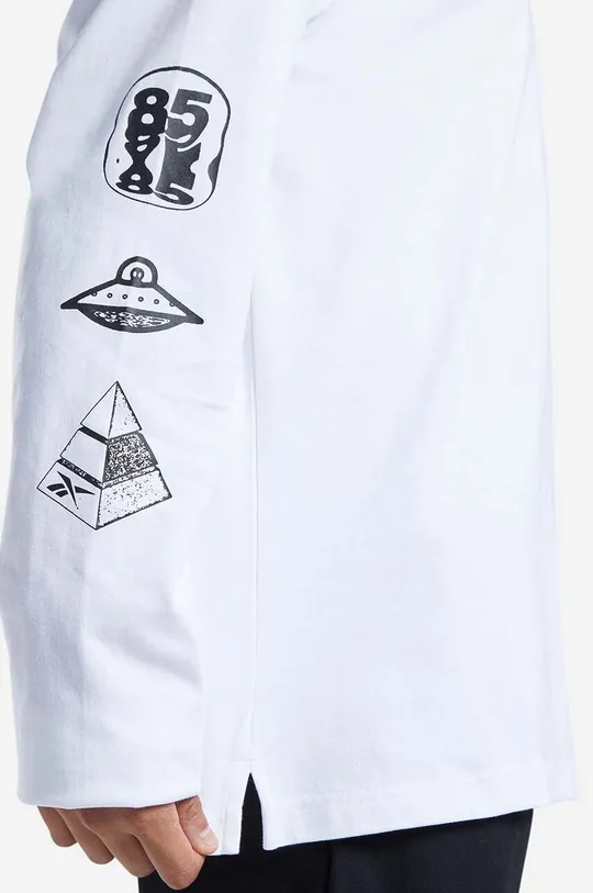 Βαμβακερή μπλούζα με μακριά μανίκια Reebok Classic Skateboard Longsleeve Tee HT8175 Ανδρικά