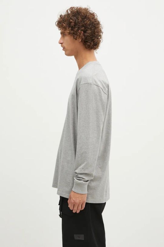 1017 ALYX 9SM longsleeve bawełniany Regular Fit Longsleeve Crewneck Tee AAMTS0483FA01 szary AA00