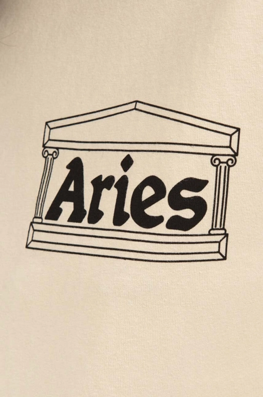 Bavlněné tričko s dlouhým rukávem Aries Temple LS Tee AR66600 BURGUNDY