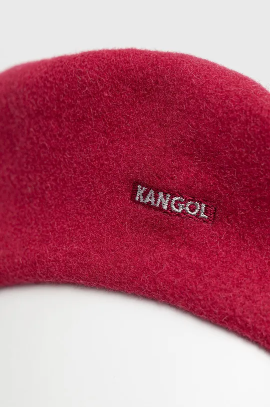 Вовняний берет Kangol рожевий