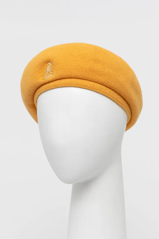 żółty Kangol Beret wełniany Damski