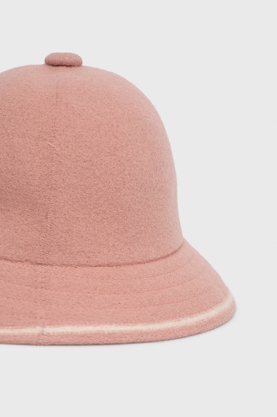 Vlněný klobouk Kangol růžová
