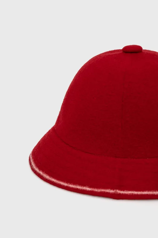 Vlnený klobúk Kangol červená