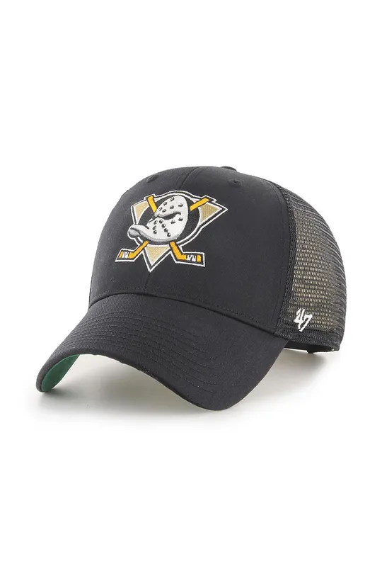 czarny 47brand czapka z daszkiem NHL Anaheim Ducks Damski