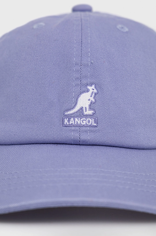 Kangol βαμβακερό καπέλο μωβ