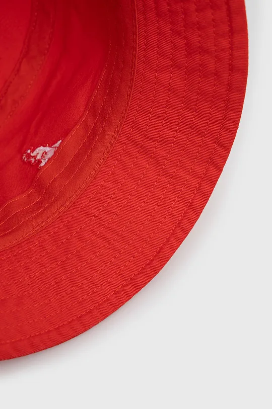 czerwony Kangol kapelusz bawełniany