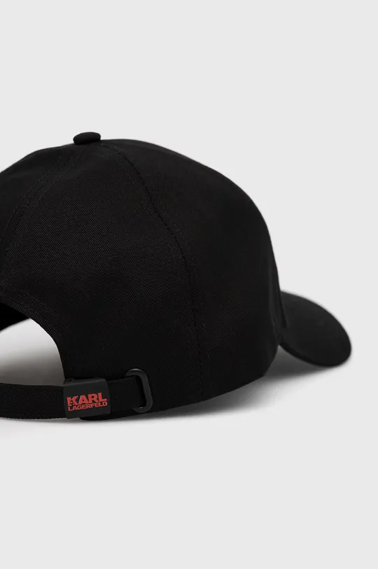Βαμβακερό καπέλο Karl Lagerfeld  100% Οργανικό βαμβάκι