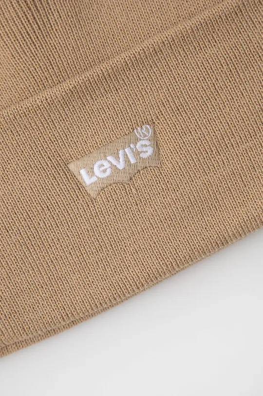 Levi's czapka beżowy