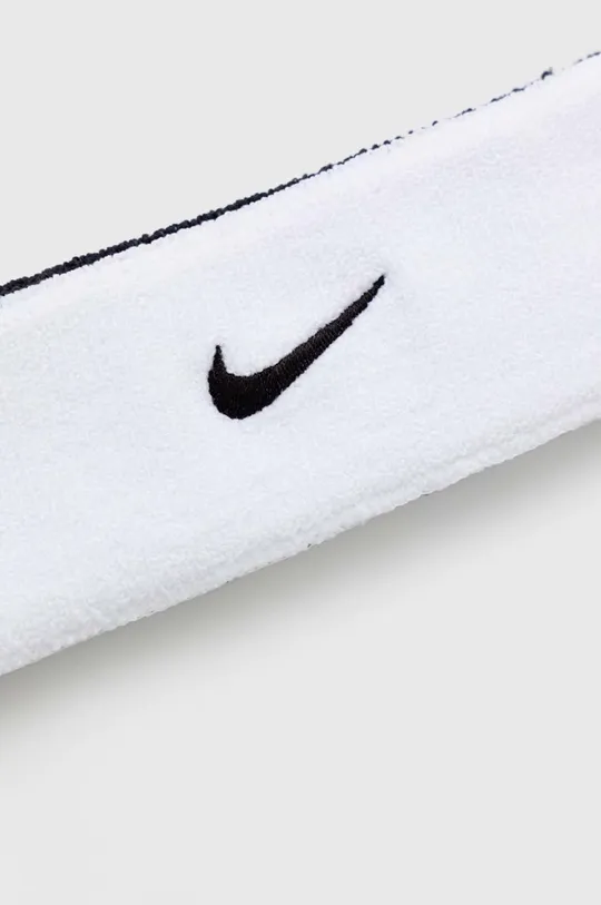 Naglavni trak Nike bela