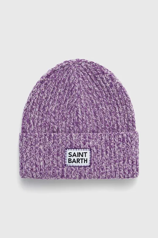 фиолетовой Шерстяная шапка MC2 Saint Barth Женский