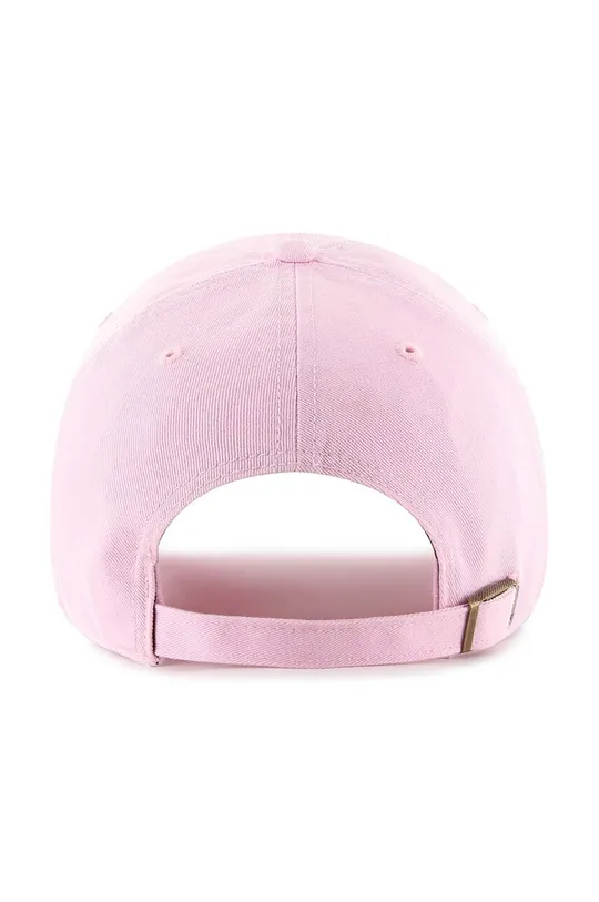 47 brand czapka z daszkiem bawełniana MLB Los Angeles Dodgers różowy