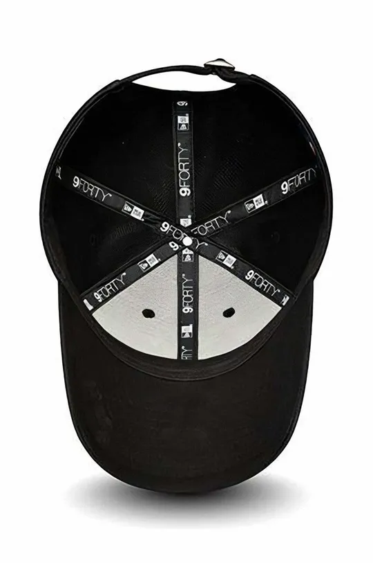 czarny New Era czapka z daszkiem Mlb Satin 9Forty