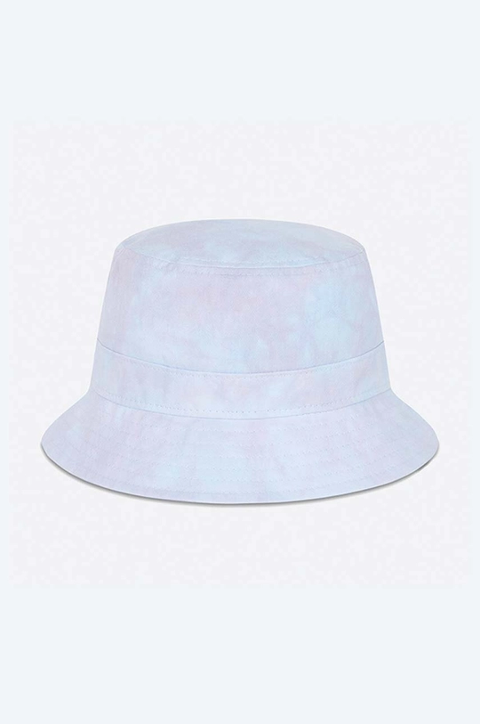 Bavlněný klobouk New Era Tie Dye Bucket modrá