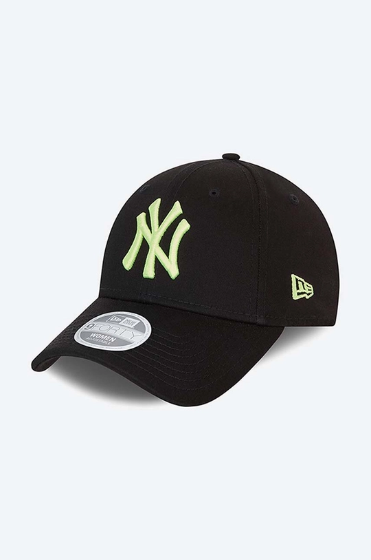 black New Era cotton baseball cap League Ess 940 NYY Women’s