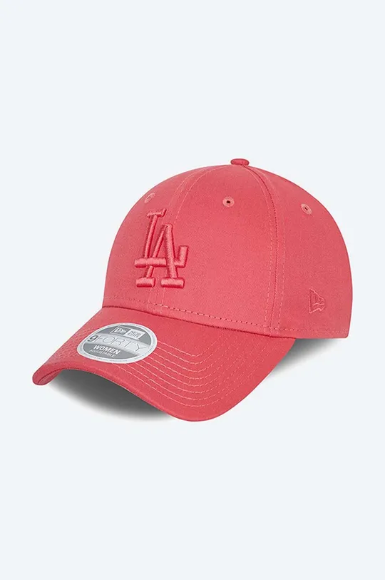 pomarańczowy New Era czapka z daszkiem bawełniana Tonal 940 Dodgers Damski