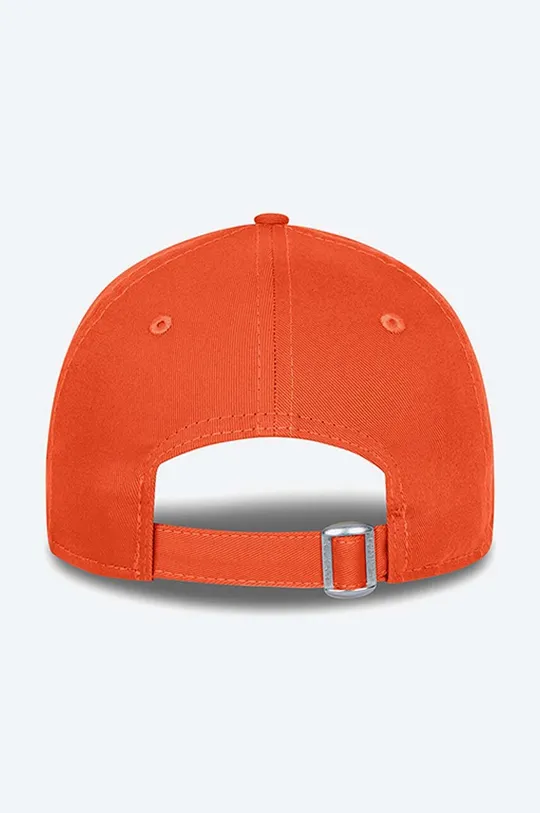 New Era șapcă de baseball din bumbac portocaliu