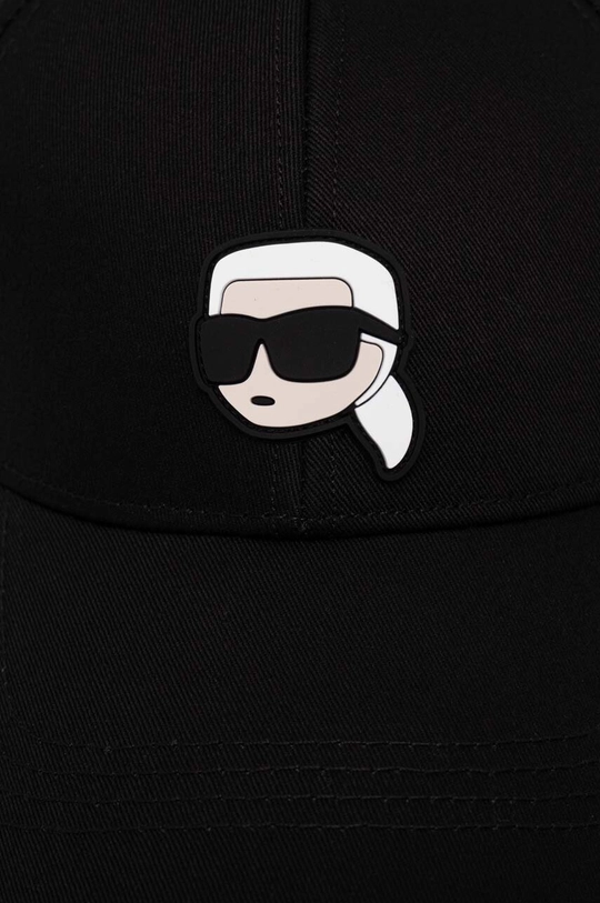 Karl Lagerfeld pamut baseball sapka Jelentős anyag: 100% pamut Bélés: 96% poliészter, 4% pamut