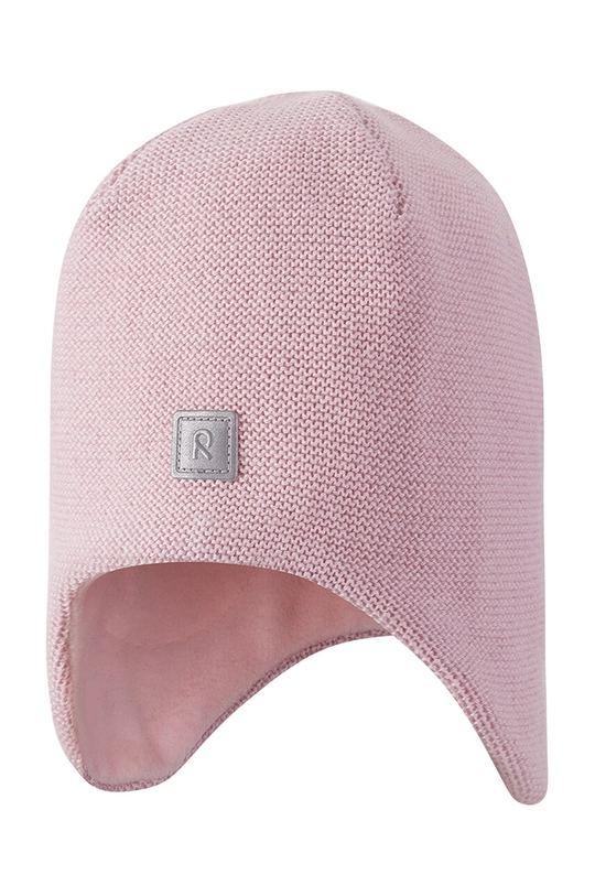 Reima cappello in cotone bambini Pipopaa lana rosa 5300050C.G